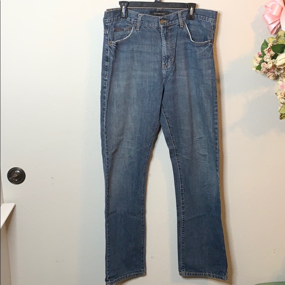 Men’s’ Calvin Klein Relaxed Straight Jeans